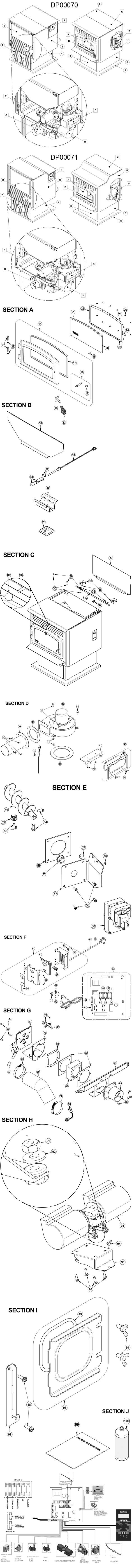 ECO-55 ST PELLET STOVE